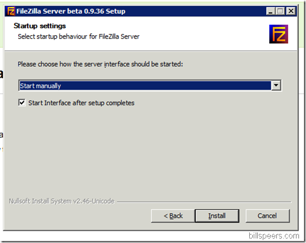 filezilla server einrichten windows 2008 support